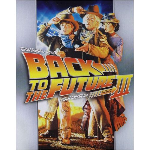 Back To The Future Iii-Anniversary Edition Steelbook Blu Ray Edition Limiter
