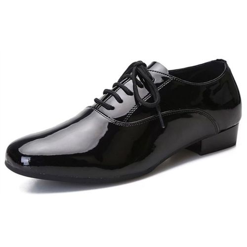 Chaussures De Danse En Cuir Modernes Pour Hommes Chaussures De Danse Latine Salle De Rh
