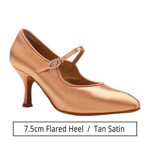 Chaussures De Danse En Satin À Talons Hauts Pour Femmes,Chaussures De Salle De Bal Avec Strass,Semelle Extérieure Antidérapante,Bd137 - 35