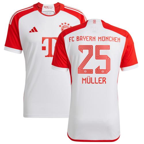 Maillot Domicile Fc Bayern Adidas 23/24 Avec Flocage Müller 25