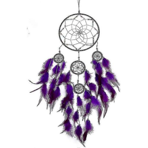 Capteurs De Rêves, Couleurs Plumes Capteurs De Rêves Pour La Décoration Murale De La Chambre Pour Les Enfants 8 « W 29.5 » L