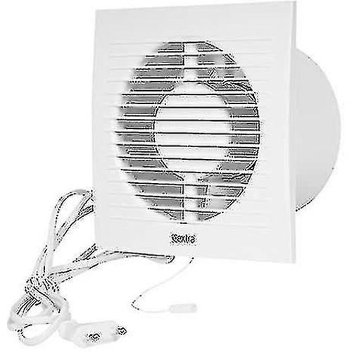 Ventilateur extracteur de 100 mm avec câble - Extracteur d¿air mural silencieux pour cuisine, salle de bain, maison et toilettes - Solution de ventilation efficace