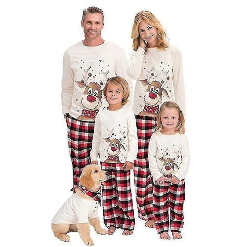 Ensemble Pyjama De Noël Pour Hommes Dames Et Enfants