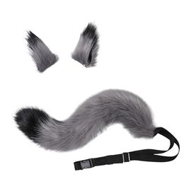 Fausse Fourrure Chat, Renard, Queue De Loup Et Oreilles À Pince Pour Accessoire De Costume D¿Halloween Wuqx