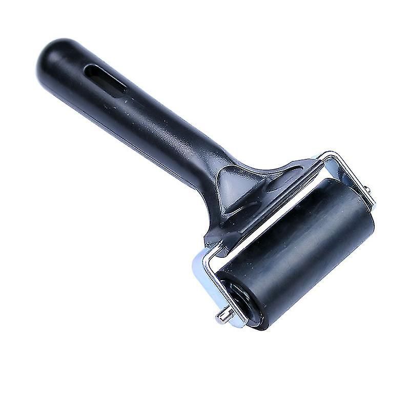 Applicateur D¿Encre Souple À Rouleaux De Colle Pour La Fabrication De Papier Peint Encre Peinture Bloc Estampage (1pc, Noir)