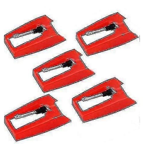 Aiguille de tourne-disque, 5pack Universal Turntable Stylus Aiguilles de remplacement, Aiguilles de phonographe pour Ion Jenson Crosley Victrola Sylvania