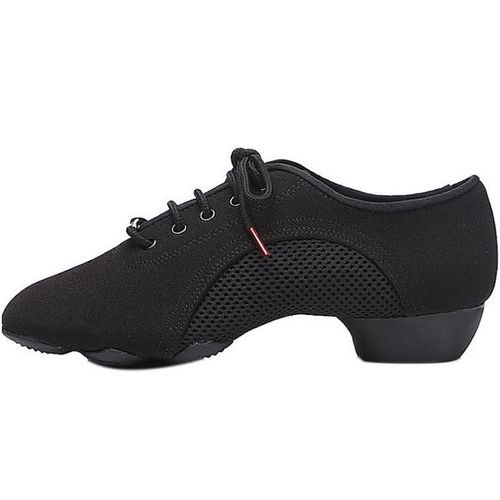 Chaussures De Danse Latine Bd Haut De Gamme Pour Hommes Et Femmes Surface Nette Oxford Chaussures De Jazz Pour Enseignant Semelle En Caoutchouc Extérieure Moderne Jw 1 Noir