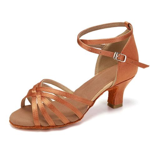 Chaussures De Danse Professionnelle Pour Femmes Chaussures De Danse Latine Pour Salle De Bal Talons De 5cm/7cm