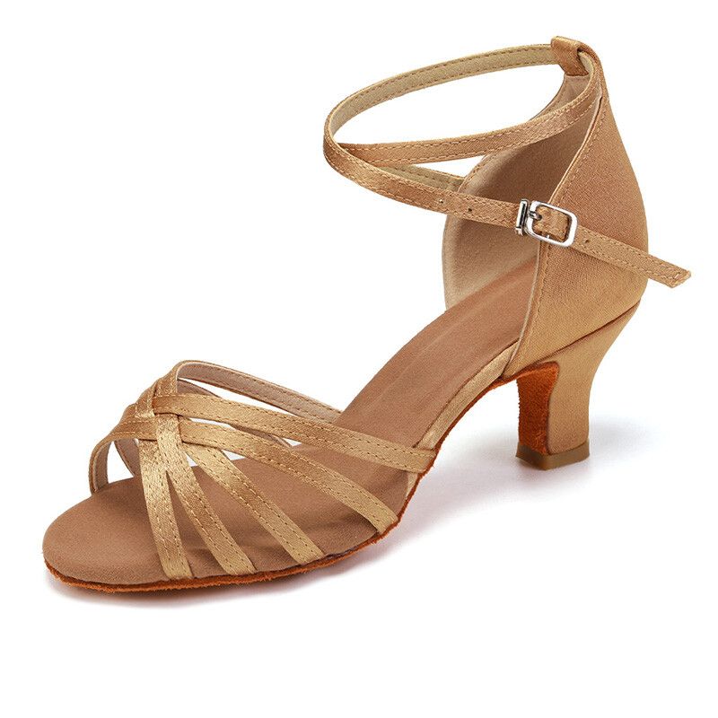 Chaussures De Danse Professionnelle Pour Femmes Chaussures De Danse Latine Pour Salle De Bal Talons De 5cm/7cm