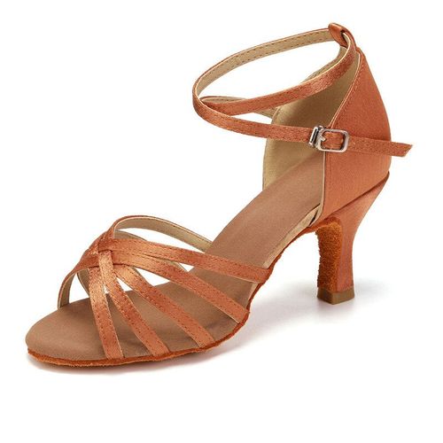 Chaussures De Danse Professionnelle Pour Femmes Chaussures De Danse Latine Pour Salle De Bal Talons De 5cm/7cm