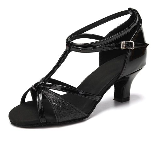 Chaussures De Danse Latine Pour Femmes De Marque Talon D'environ 5cm Et 7cm Pour Salle De Bal Tango Salsa