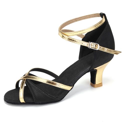 Chaussures De Danse Latine Pour Femmes De Marque Talon D'environ 5cm Et 7cm Pour Salle De Bal Tango Salsa