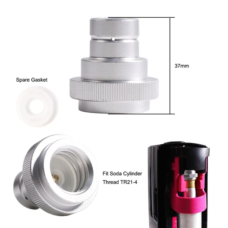Adaptateur rapide pour CO2 Soda Water Rotterdam Kler DUO, co... - 2