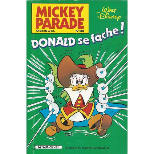 Mickey Parade 39 - Donald Se Fâche - Mars 1983 - Edi-Monde