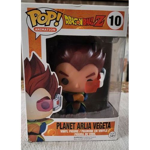 Vegeta Pop Rare RARE Funko Pop Dragon Ball Z N°10 Planet Arlia