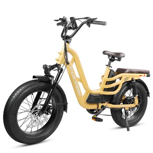 Vélo Électrique - Fucare - Libra Pro - 750w 45km/H 48v 20ah Lg / Samsung Batterie Lithium 20"*4.0" Tout Terrain Fat Tire Suspension Complète Écran Couleur Lcd Vélo Électrique La Neige