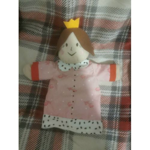 Princesse Marionnette Main Rose Fleurs Pois Couronne Ikea