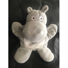 Doudou Peluche Marionnette Hippopotame Maisons Du Monde 20cm
