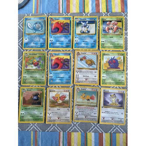 Lot De 500 Cartes Pokémon Dont 85 De La Première Génération. 