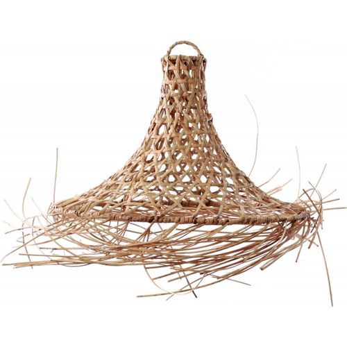 Abat-jour Rotin Bois clair 60x60x45 cm