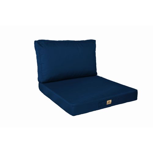 Coussins Pour Salon De Jardin Déhoussable Bleu Pétrole 50x50cm