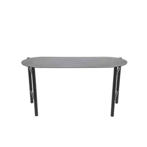 Banc En Acier Thermolaqué Noir