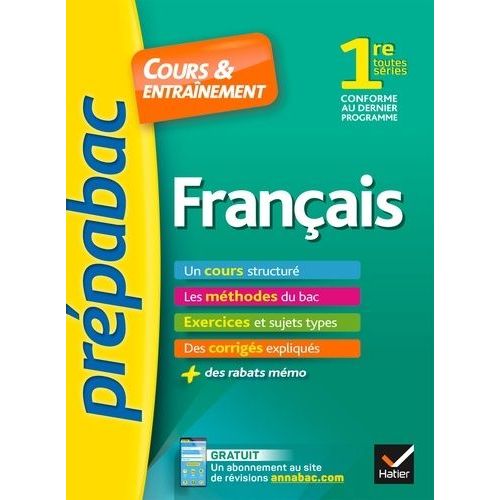 Français 1re Toutes Séries