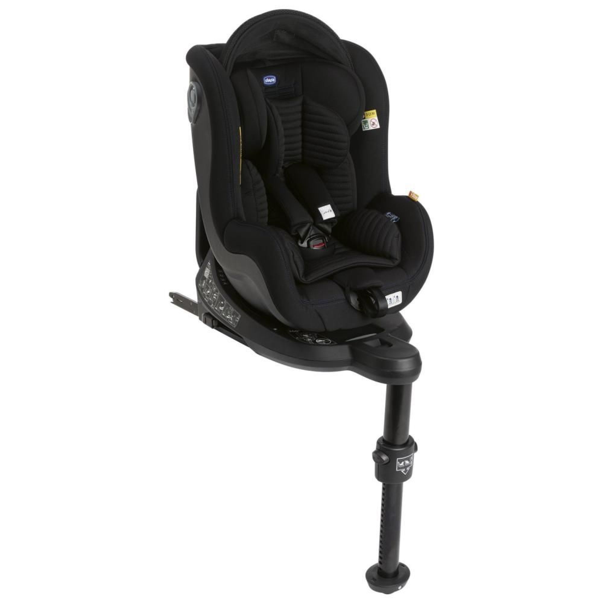 Seat2fit I-Size Air (45-105 Cm) - Black Air