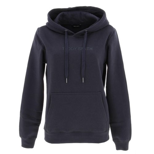 Sweat Capuche Hooded Teddy Smith New Soly Bleu Marine