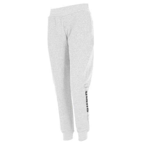 Pantalon De Survêtement Puma W Ess+Llab Pant Gris Chiné
