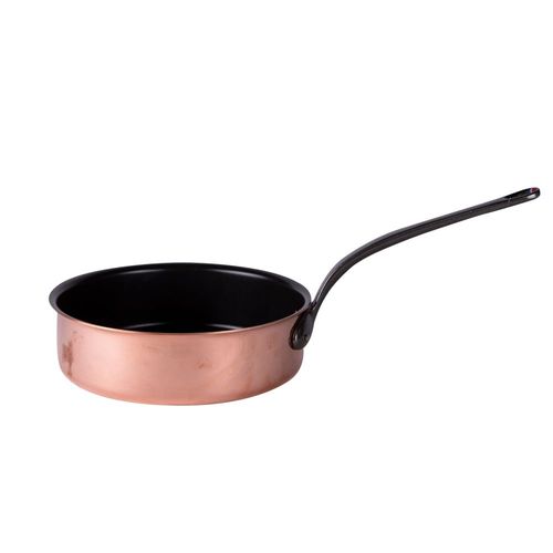 Sauteuse En Cuivre 24 Cm Avec Couvercle