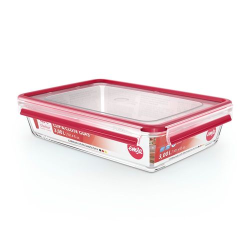 Boite Rectangulaire 3 L Clip&close