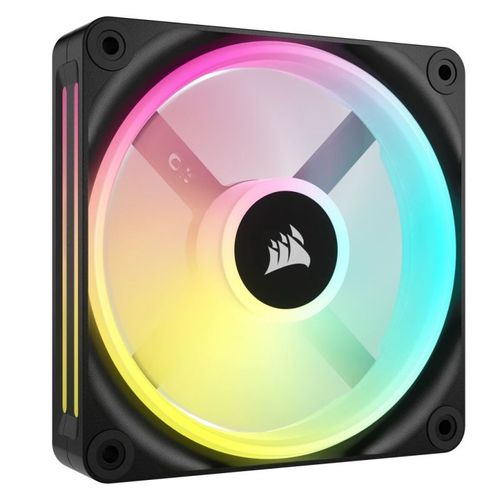 Ventilateur boîtier Corsair iCUE LINK QX120 RGB 120mm Expansion Kit Noir