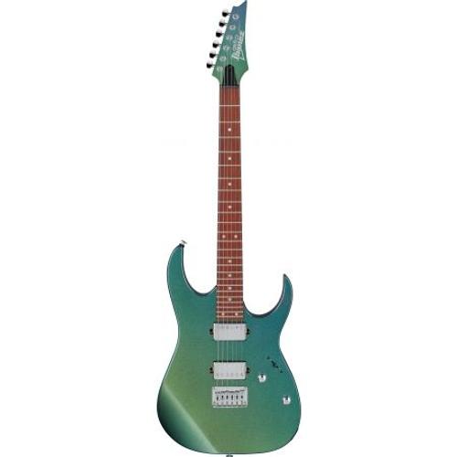 Ibanez Grg121sp Green Yellow Chameleon Guitare Électrique