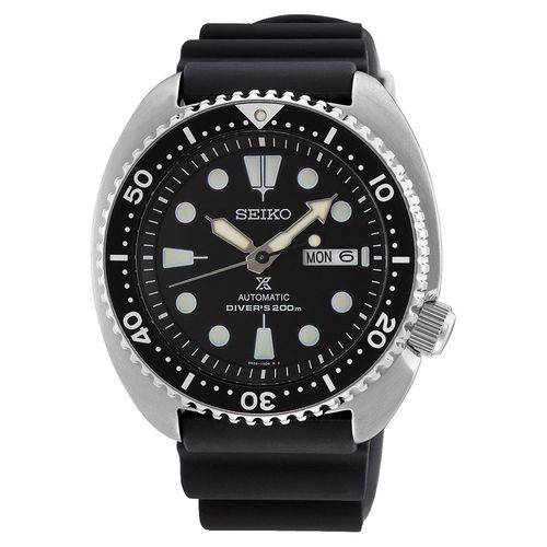 Montre De Plongée Seiko Prospex Silicone Noir