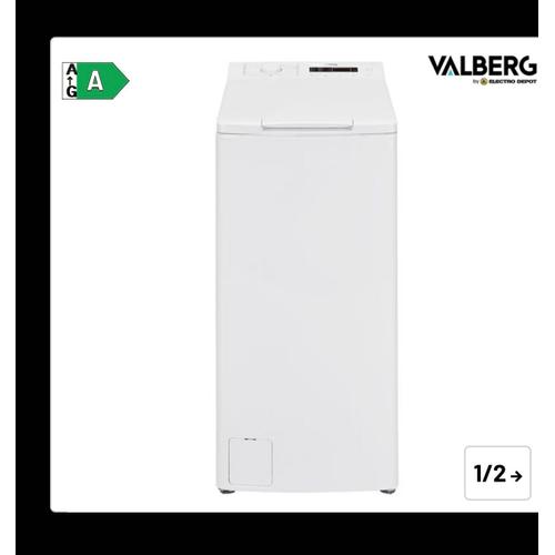 Lave-linge top VALBERG WT 813 A W566C