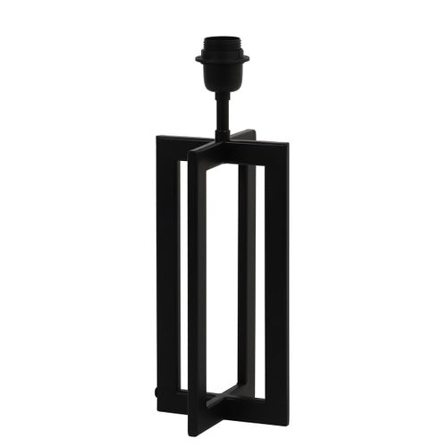 Pied De Lampe Light Living Mace Noir - Métal - 2806zw