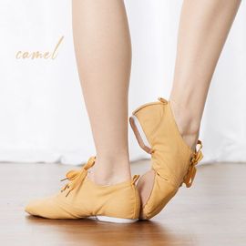 Chaussures De Jazz En Toile,Bottes De Brevà Semelle Fendue,Ancompétitivité De La Longueur,Pour Fille Et Adulte,Taille 26 À 45,Chine