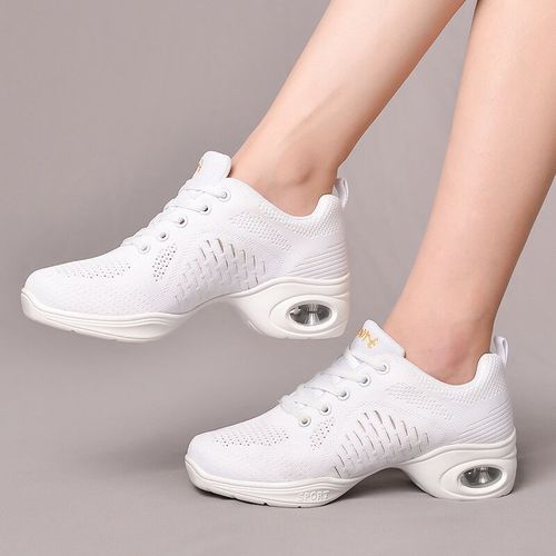 Chaussures De Danse Semelle Souple Pour Femmes Baskets De Sport Jazz Hip Hop