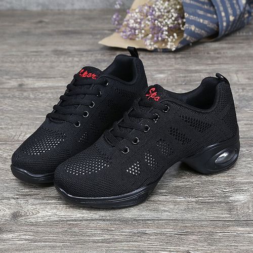 Chaussures De Danse Semelle Souple Pour Femmes Baskets De Sport Jazz Hip Hop