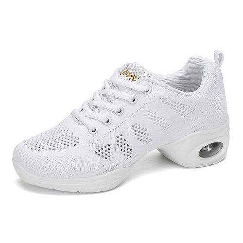 Chaussures De Danse Semelle Souple Pour Femmes Baskets De Sport Jazz Hip Hop