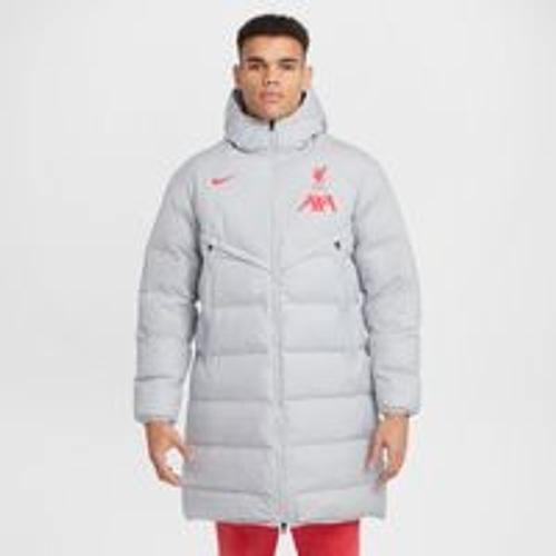 Parka De Foot À Capuche Nike Storm-Fit Liverpool Fc Strike Windrunner Primaloft® Pour Homme - Gris