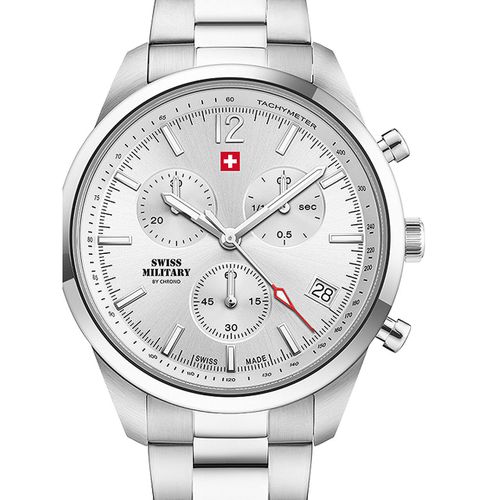 Mens Watch Swiss Military Sm34097.02, Quartz, 42mm, 5atm