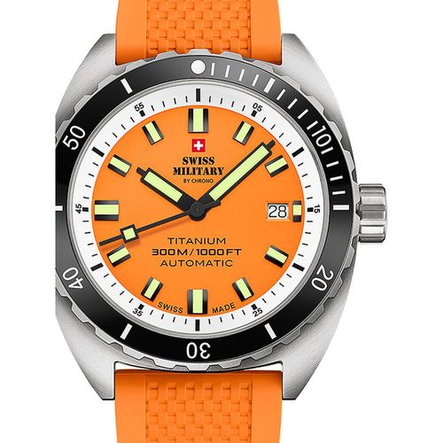 Mens Watch Swiss Military Sma34100.10, Automatic, 42mm, 30atm