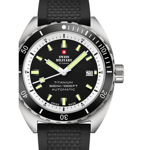 Mens Watch Swiss Military Sma34100.07, Automatic, 42mm, 30atm