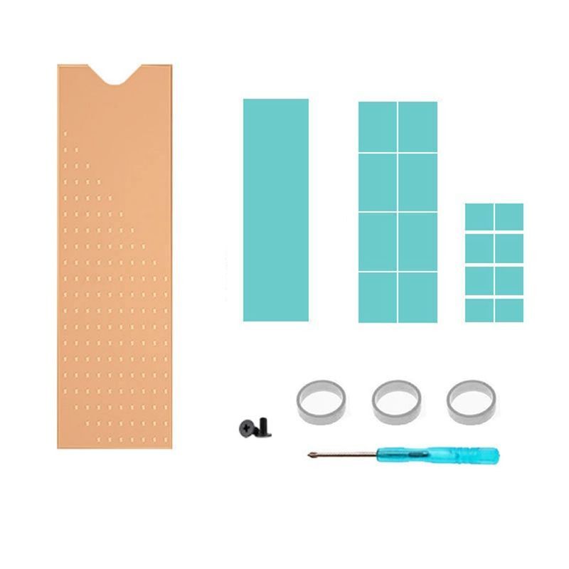 Radiateur de disque SSD 2280 Nvme, disque SSD, dissipateur de chale...