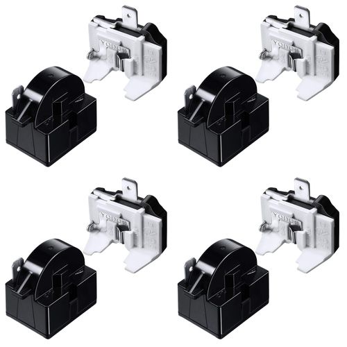Relais de démarreur PTC 4X QP2-4.7, 1 broche, pour réfrigérateur et réfrigérateur, protection contre les surcharges