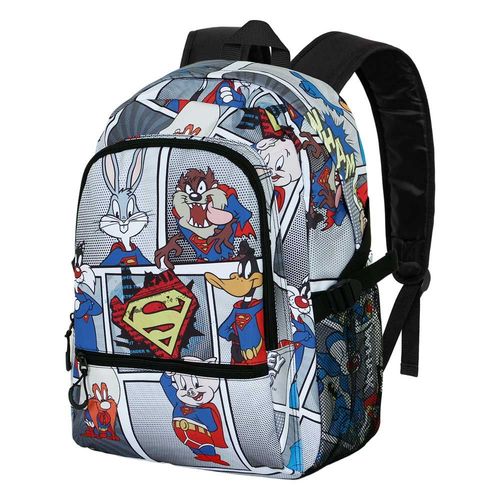 Looney Tunes Super Tunes Sac à dos Fight FAN 2.0, Gris