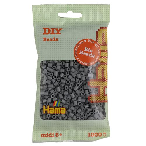 Hama Midi Sachet 1000 Perles Bio Gris