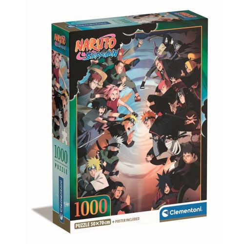 Puzzle Adulte Compact 1000 Pièces - Naruto Shippuden